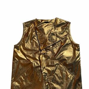 Osken Gold Lam’e Women's Jacket